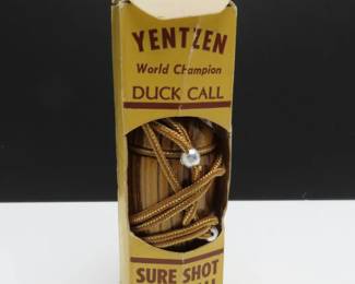 Vintage Yentzen World Champion Sure Shot Duck Call