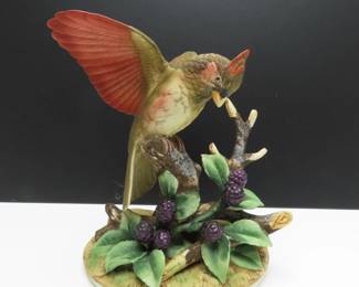 Vintage Andrea by Sadek Porcelain Cardinal Figure