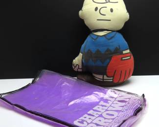 Vintage Charlie Brown Plush in Original Bag