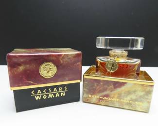 Collectible "Caesars Woman" Extravagant Perfume - .25 Fl Oz
