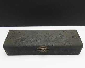 Antique Art Nouveau Glove Box