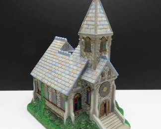 Partylite Olde World Village Candle Décor