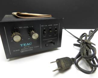 Vintage Teac Noise Reduction Unit with Manual