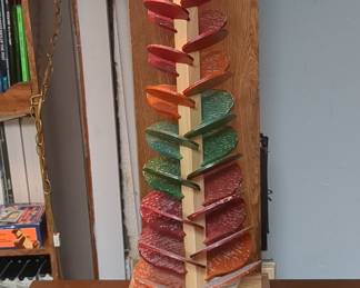 Wooden Musical Marble Tree
