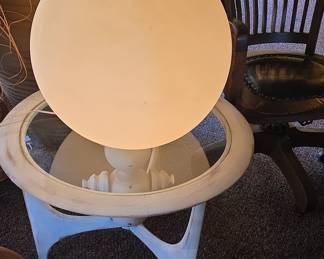 Mid-Century Modern Globe Table Lamp