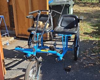 Worksman Cycles Side-by-Side Tricycle