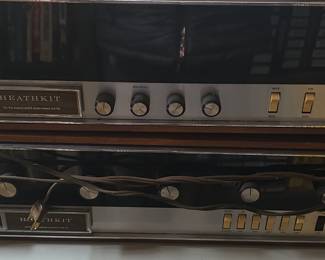 Heathkit AJ-15 Tuner and AA-15 Amplifier Set