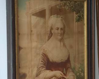 Martha Washington Portrait Print