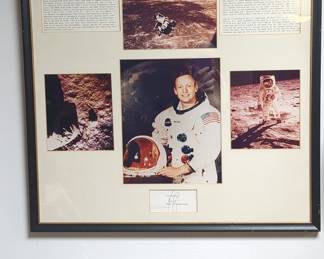 Apollo 11 Neil Armstrong Commemorative Framed Display