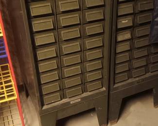 Addressograph file cabinets