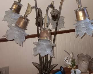 brass lamp
