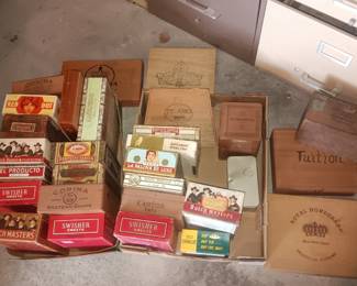 cigar boxes
