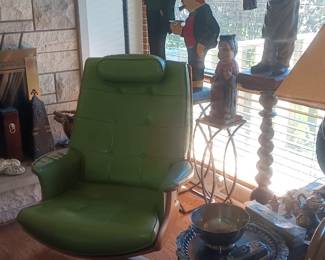 Heywood Wakefield green chair
