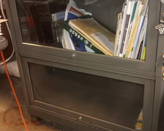 Metal Art Inc 2 stack lawyers bookcase