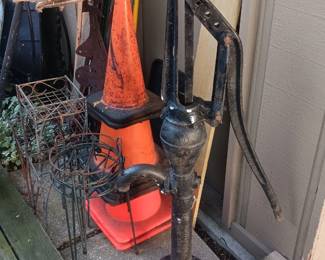 antique hand pump