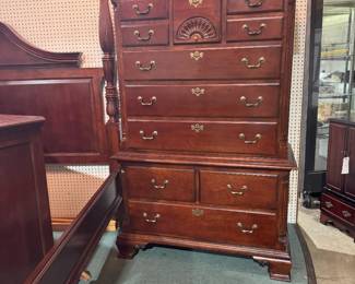 cherry chest drawers, king size bedroom set