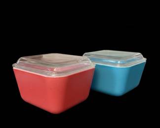 Pyrex Primary Color Refrigerator Dishes