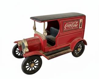 CocaCola Delivery Truck Cast Iron Toy