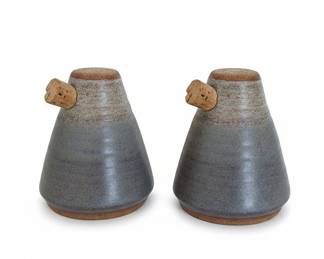 Studio Pottery Salt and Pepper Shakers