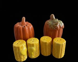 Assorted Vintage Ceramic Novelty Salt and Pepper Shakers