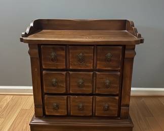Vintage ApothecaryStyle Nightstands second image