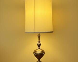 MidCentury Brass Table Lamp B