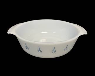 Vintage Anchor Hocking FireKing Candle Glow Casserole Dish