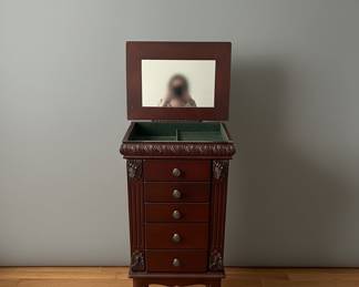 Vintage Style Jewelry Armoire second image