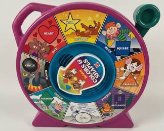 Vintage Mattel See n Say Colors Shapes