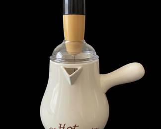 WilliamsSonoma Bonjour Hot Chocolate Pot with Frother
