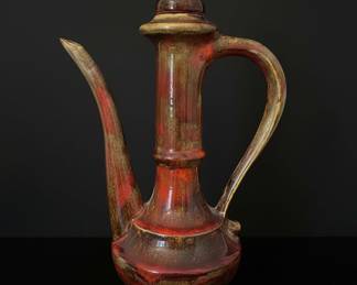 Vintage MidCentury Modern Ceramic Genie Pitcher