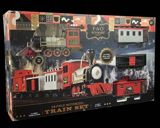FAO Schwarz Piece Motorized Train Set