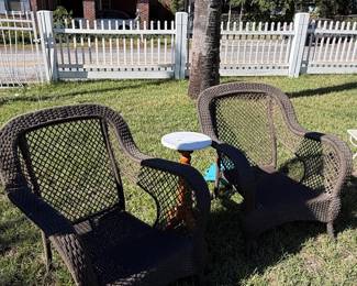 Resin Wicker Patio Set third image