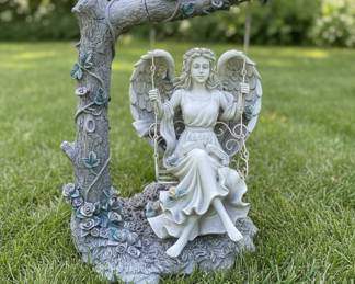 Design Toscano Summertime Fairy on a Swing Statue