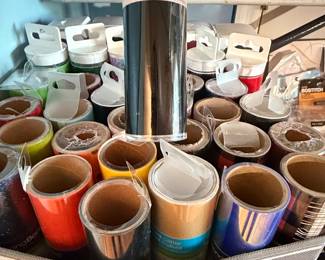 Assorted Craft Vinyl Rolls