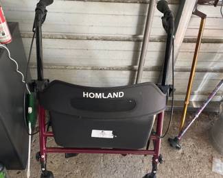 Homland FourWheel Rollator Walker