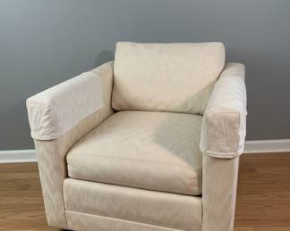 Upholstered Club Armchairs B second image