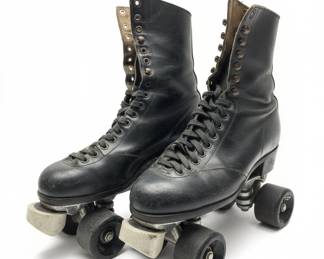 Vintage Riedell Leather Roller Skates