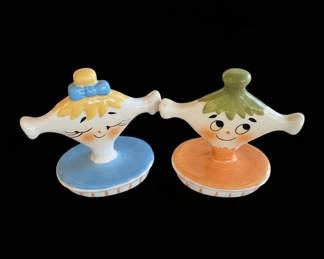 Vintage Holt Howard Pixie Salt and Pepper Shakers