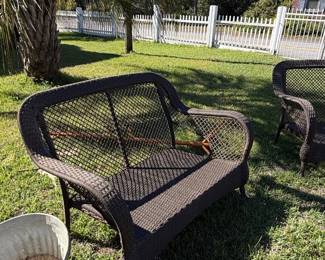 Resin Wicker Patio Set