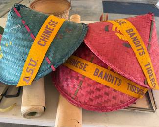 vintage LSU Chinese bandits hats