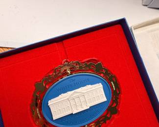 Collectible White House historic association ornaments