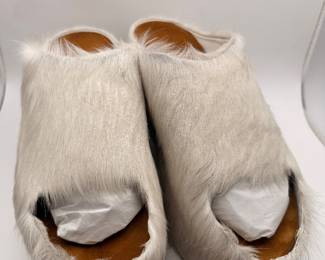 Clog platform open toe fussbots