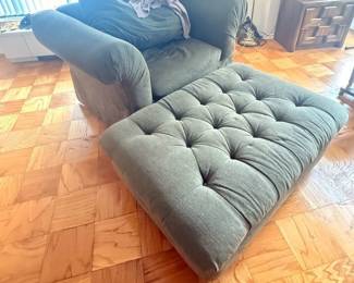 Couch with ottoman