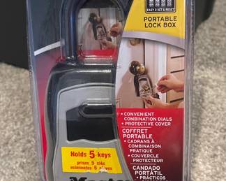 MasterLock Portable Lock Box