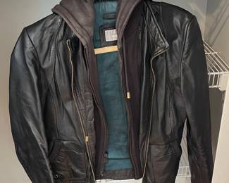 ANDREW MARC Leather Jacket