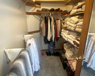 Closet with towels