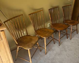 Bamboo style chairs
