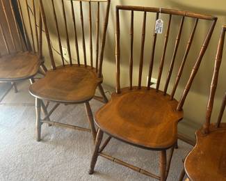 Bamboo style chairs