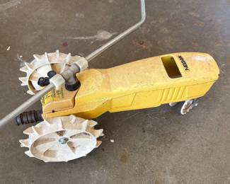 Iron Tractor Lawn Sprinkler